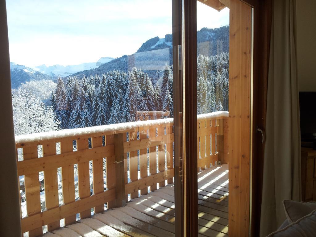 Les Terrasses De Perrieres Leilighet Les Gets Rom bilde